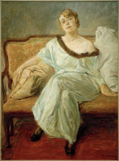 Lola Leder door Max Liebermann