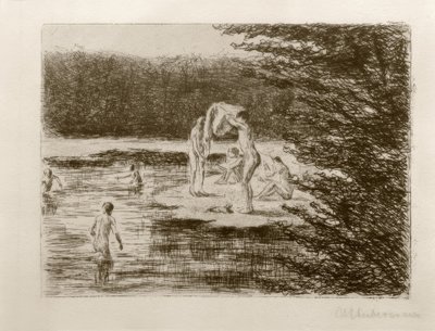 M. Liebermann, Badende jongens door Max Liebermann