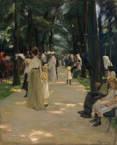 Papegaaienlaan door Max Liebermann