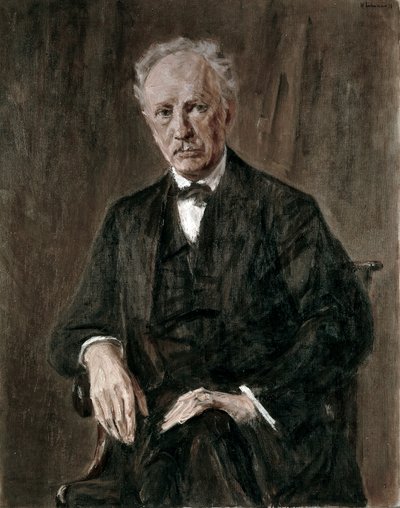 Portret van Richard Georg Strauss door Max Liebermann