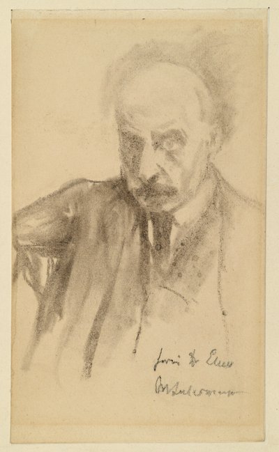 Zelfportret door Max Liebermann