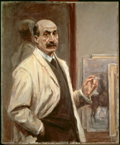 Zelfportret door Max Liebermann