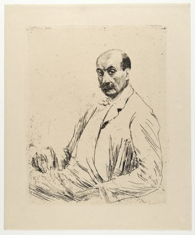 Zelfportret door Max Liebermann