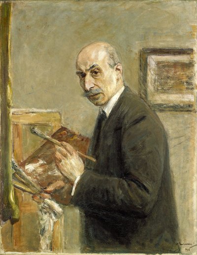 Zelfportret door Max Liebermann