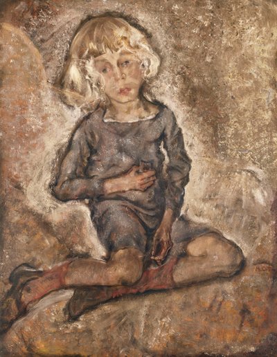 Effigie van Manfred Osthaus; Portret van Manfred Osthaus door Max Oppenheimer