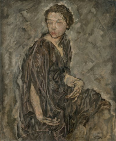 Portret van Tilla Durieux door Max Oppenheimer