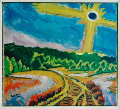 zonsopgang door Max Pechstein