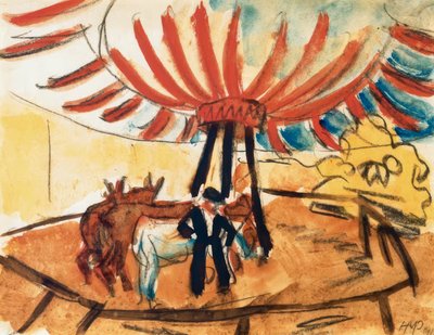circus door Max Pechstein