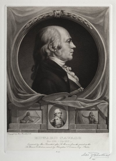 Edward Savage door Max Rosenthal