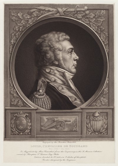 Louis, Chevalier de Toussard door Max Rosenthal