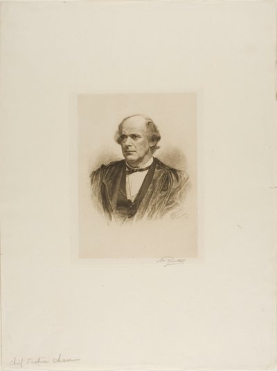 Portret van opperrechter Chase door Max Rosenthal