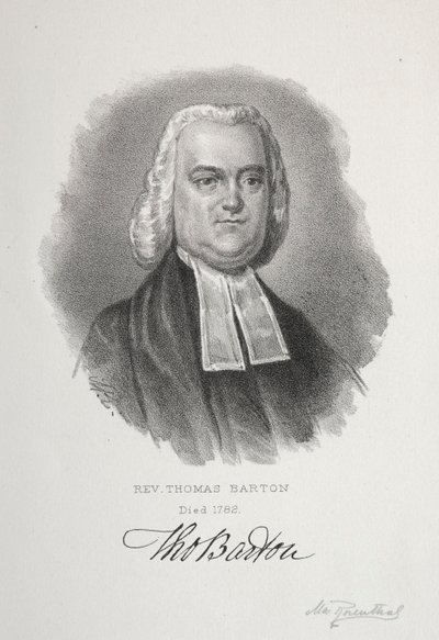Ds. Thomas Barton door Max Rosenthal