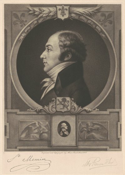 Charles Balthazar Julien Févret de Saint-Mémin door Max Rosenthal, after Charles B.J. Févret de Saint Mémin