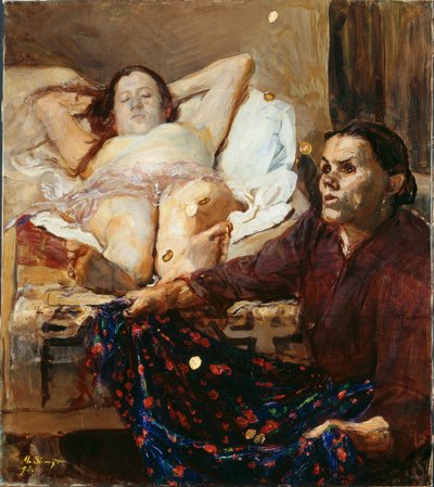 Danaë door Max Slevogt