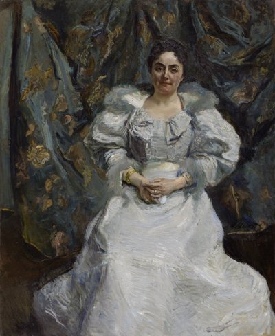 Frau Luise Papenhagen door Max Slevogt