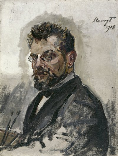 Zelfportret door Max Slevogt