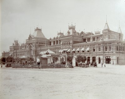 Hoofdbeursgebouw, de All-Russia Exhibition, Nizhny Novgorod, Rusland, 1896 door Maxim Dmitriev