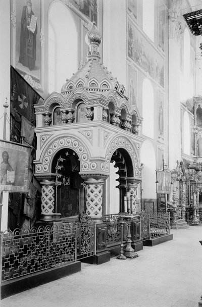 Graf van Minin in de Verlosserkathedraal in het Kremlin van Nizjni Novgorod, Rusland, 1896 door Maxim Dmitriev