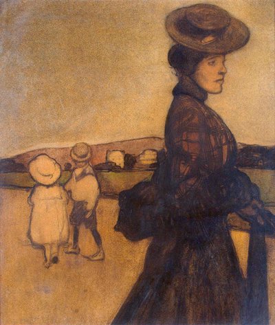 Gouvernante, ca 1901-1902 door Maxime Dethomas