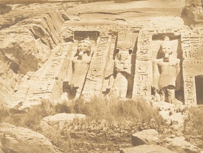 Moitié de la façade du Spéos d