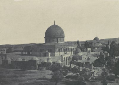 Palestina. Jeruzalem. Moskee van Omar door Maxime Du Camp