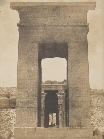 Uitzicht op Egypte door Maxime Du Camp