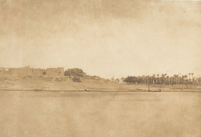 Algemeen uitzicht op Esné No. 3, noordpunt, 1849-50 door Maxime Du Camp