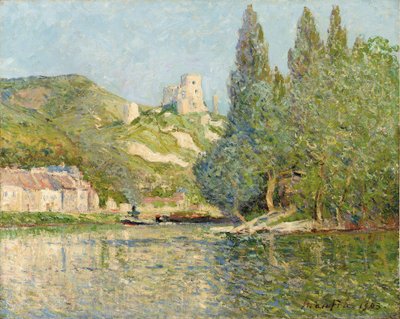 Chateau-Gaillard, Normandië, 1903 door Maxime Emile Louis Maufra