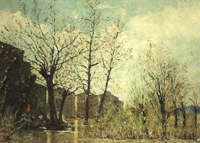 De Zondvloed door Maxime Emile Louis Maufra