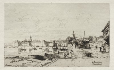 Een Concarneau (Finistère) door Maxime Lalanne