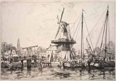 In Haarlem, Nederland, 1877 door Maxime Lalanne