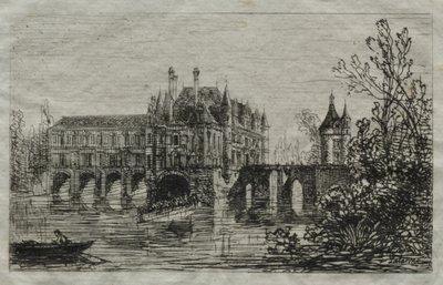Kasteel van Chenonceau door Maxime Lalanne