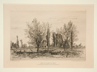 Dans les champs de Cénon door Maxime Lalanne