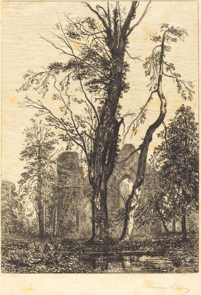 In een park door Maxime Lalanne