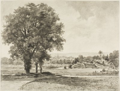 Landschap door Maxime Lalanne