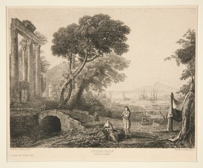 Italiaans Landschap door Maxime Lalanne