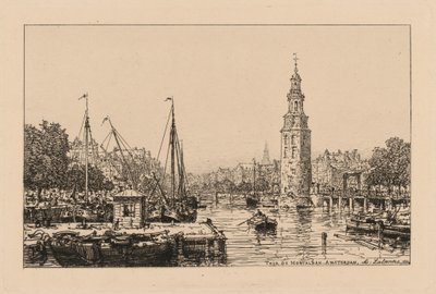 Toren van Montalban, Amsterdam door Maxime Lalanne