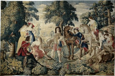 Rust in het bos door Maximiliaan van der Gucht