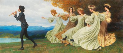 Oud Lied, 1905 door Maximilian Lenz