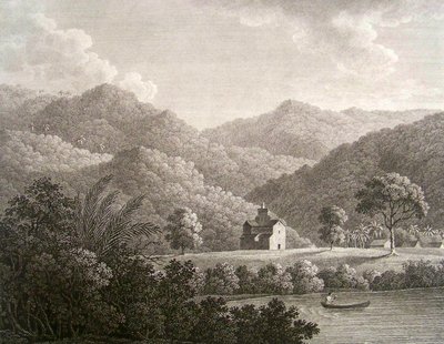 Vue de La Mission de St. Fidèle door Maximilian zu Wied Neuwied
