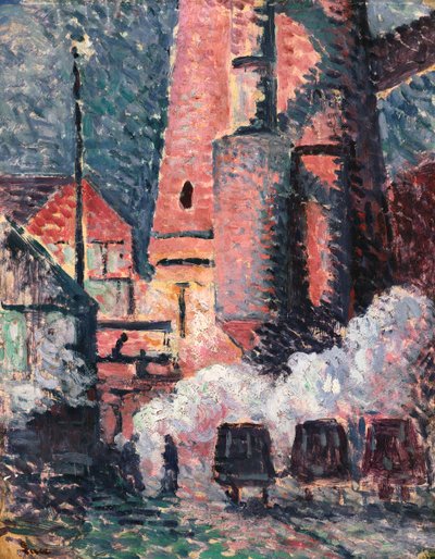 Charleroi, 1896 door Maximilien Luce