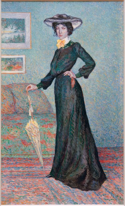 Madame Cousturier door Maximilien Luce