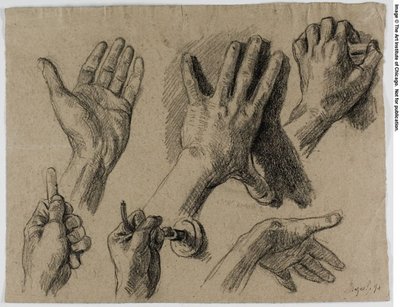 Studie voor Mazas door Maximilien Luce