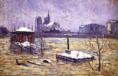 De Overstroming door Maximilien Luce