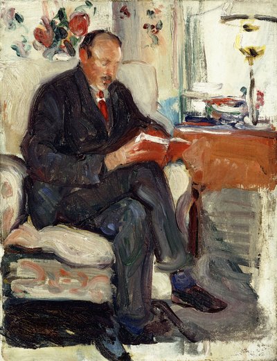 Portret van Ernest Lawson door May Wilson Preston