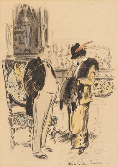 Vrouw en man door May Wilson Preston