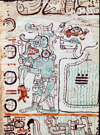 De Madrid codex of codex tro cortesianus door Mayan Mayan