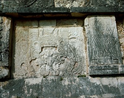 Venus Platform op het Grote Plein, 750-1200 door Mayan Mayan