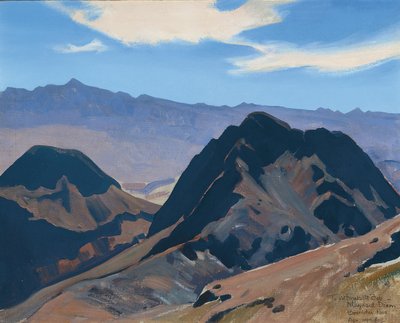 Vulkanische Heuvels door Maynard Dixon