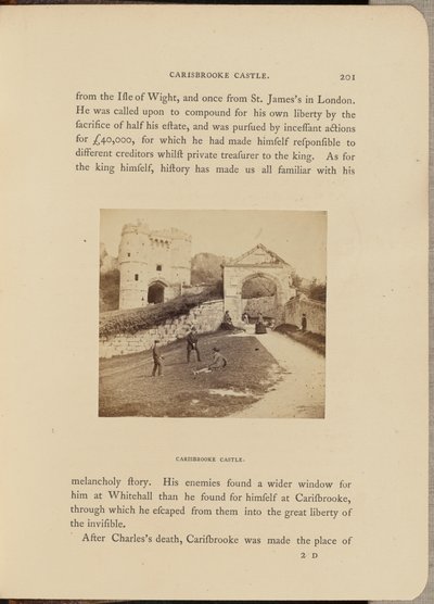 Kasteel Carisbrooke; Algemeen overzicht door McLean and Melhuish